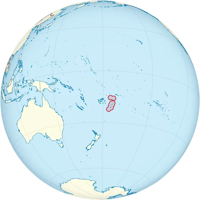 tonga map