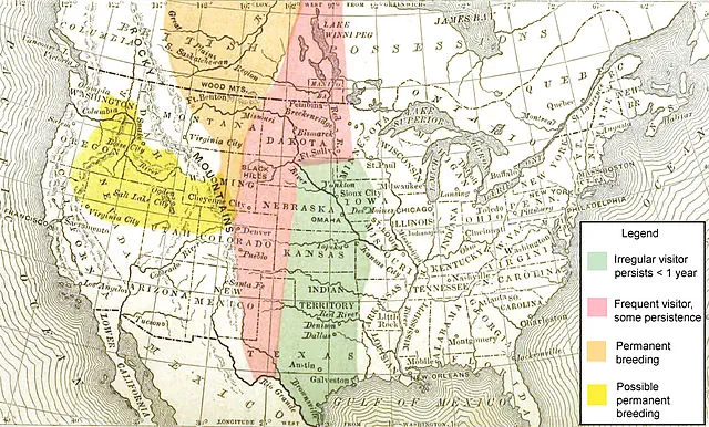 Rocky Mountain locust range